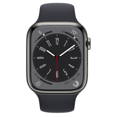 Watch Series 8 GPS + Cellular 45mm Stainless Steel