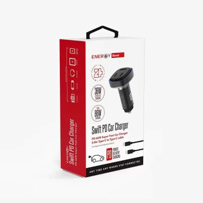 ENERGY Swift 2C+1A PD66W with C to L 0.8M