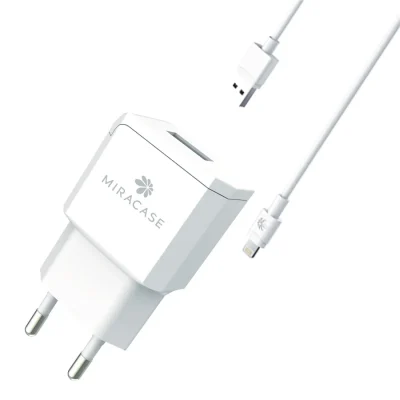 Wall charger lightning to usb cable