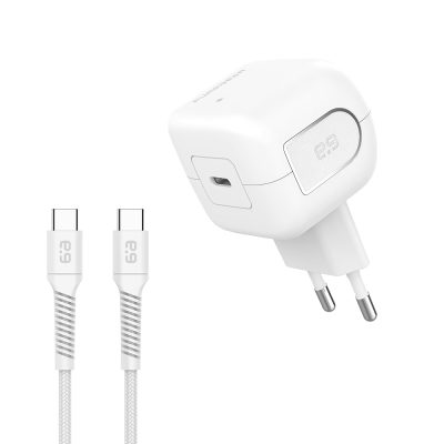Wall charger with usb-c cable 45w